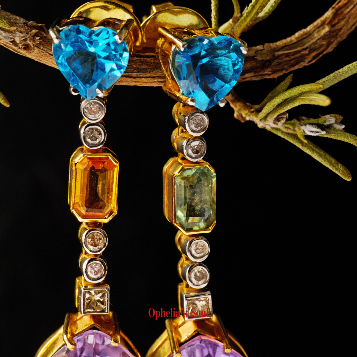 PENDIENTES PEONIA
